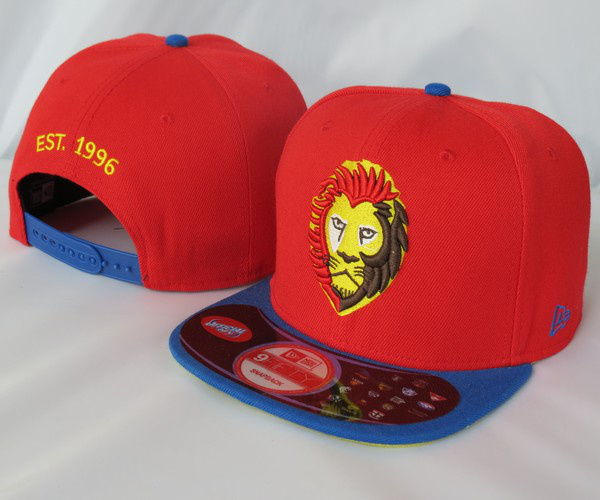 AFL Brisbane Lions Snapback Hat NU01